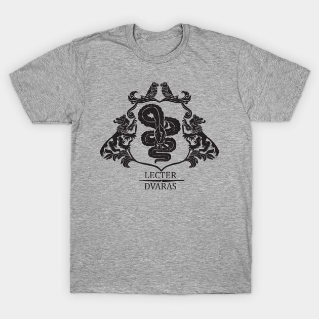 Lecter Family Crest T-Shirt by doriandoodles